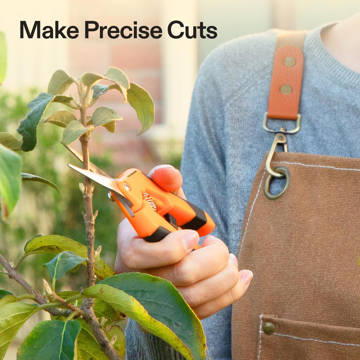 VIVOSUN ideal for pruning roses, annuals, vegetables, and bonsai trimming