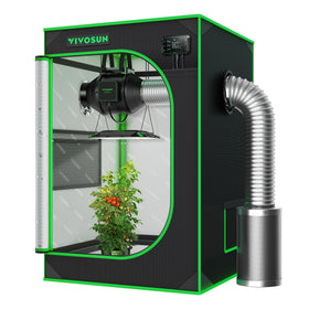 VIVOSUN S223 tent exterior view showing a sturdy frame for indoor gardens
