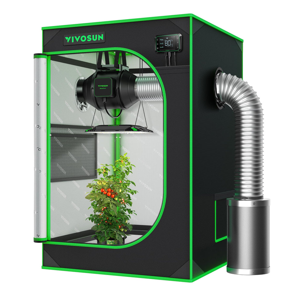 VIVOSUN S223 tent exterior view showing a sturdy frame for indoor gardens