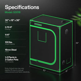 VIVOSUN S3018 3D printer enclosure application demonstrates fumes containment