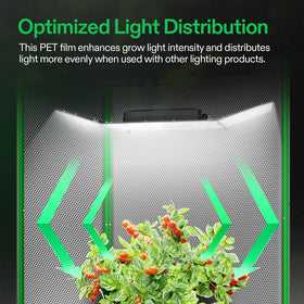 VIVOSUN sealing cover at roll end enables neat storage and easy cleanup