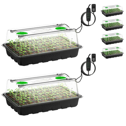 VIVOSUN seed starter trays with 240 cells for efficient germination