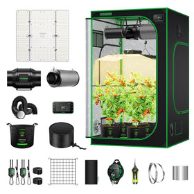 VIVOSUN smart grow tent kit 4x4ft setup supports efficient indoor cultivation.
