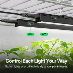 VIVOSUN T5 grow light installation options for versatile mounting