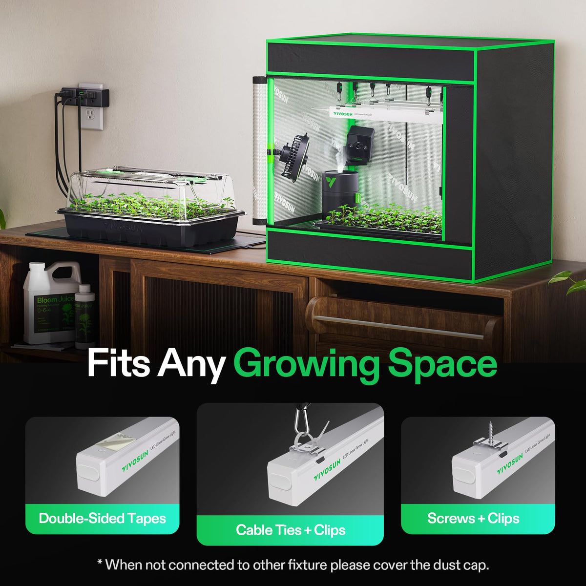 Energy-efficient 48W strip delivers strong PAR while reducing power use