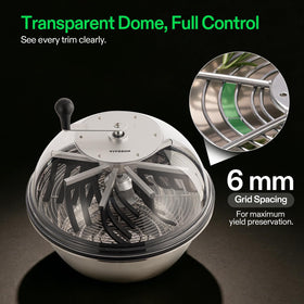 VIVOSUN wet and dry trimming blades support versatile trimming styles.