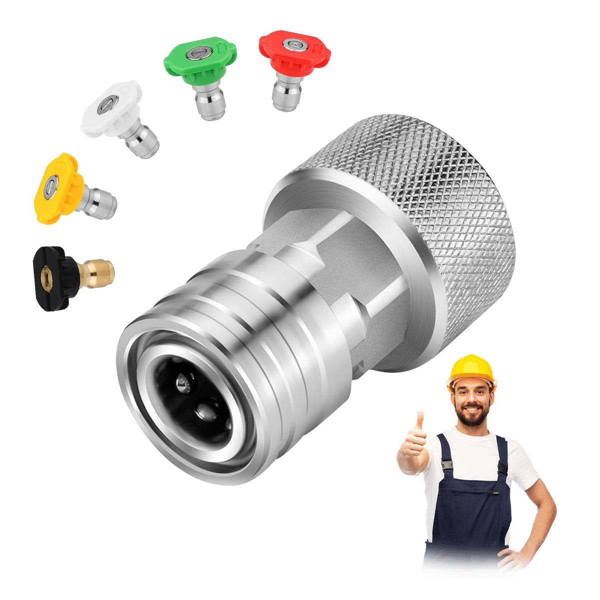 viwopsnae garden hose to mini power washer adapter enables quick setup