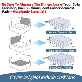 VIXLON cushion cover zipper closed close-up showing secure protection