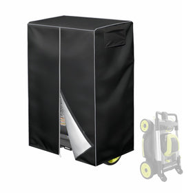 VIYOYOUNG lawn mower cover waterproof 600D protects against rain and dust.