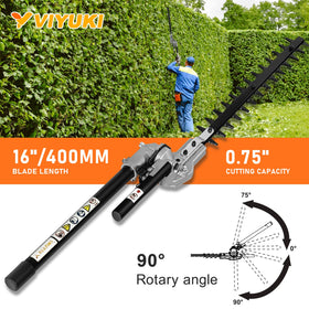 VIYUKI square drive shaft connector provides secure, stable operation.