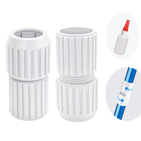 Vizava pool cam lock 2-pack with anti-slip grip for secure pole connections.