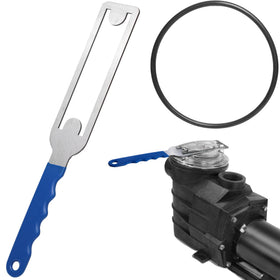 Vizava pool pump lid wrench for Hayward SP3000 series with ergonomic grip for easy lid removal.