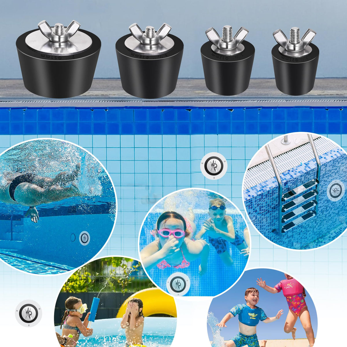 Vizava winterization scene illustrating seasonal pool protection