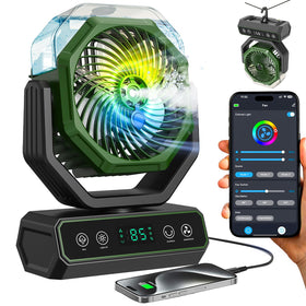 V JULES.V portable fan front view for home and travel cooling