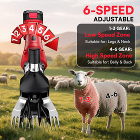 Vkdemer cordless freedom suits outdoor farm grooming workflows.