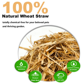 Ideal VKEDA wheat straw for garden ground cover and erosion control