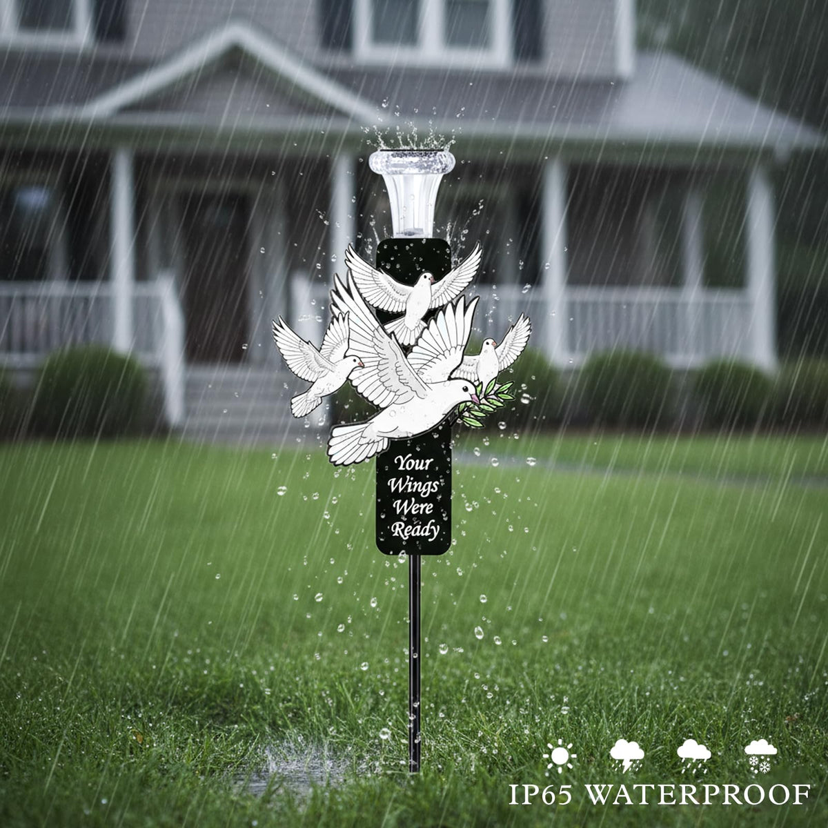 VKEVOC 20-inch Sturdy Stake ensures secure, deep soil placement