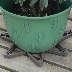 Vkinman pot feet moisture-proof surface beige keeps pots dry and tidy