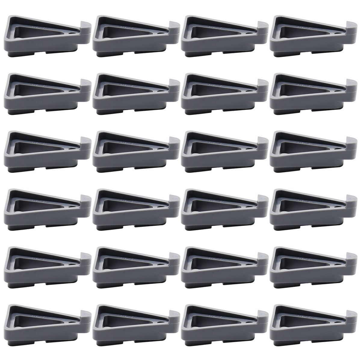 Vkinman pot feet triangle design grey ensures plant pots stay securely upright