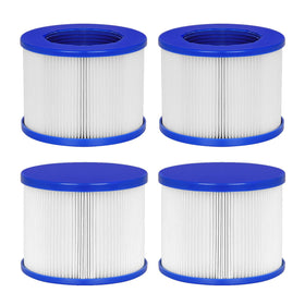 vkolim hot tub replacement filter cartridge shows RELXTIME compatibility for inflatable spas, simplifying maintenance.