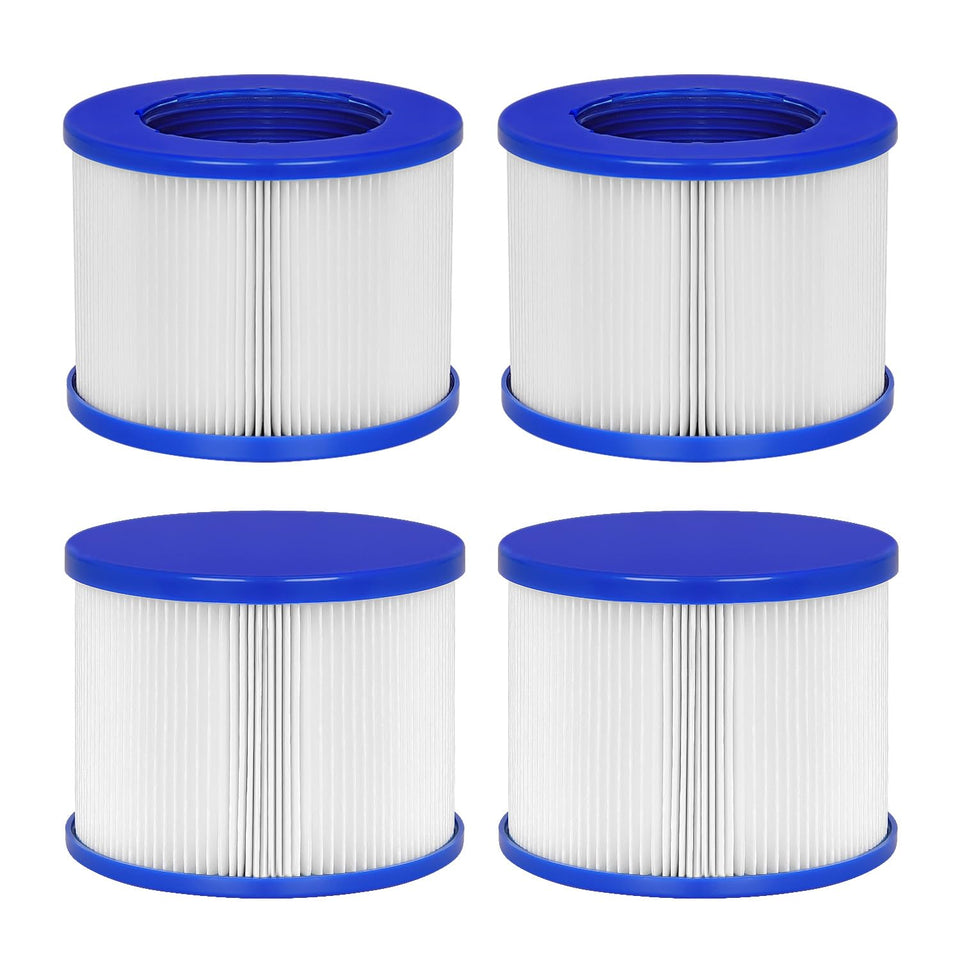 vkolim hot tub replacement filter cartridge shows RELXTIME compatibility for inflatable spas, simplifying maintenance.
