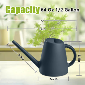 VKPLITE plant watering can features 64-ounce capacity for fewer refills.