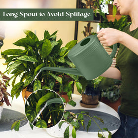 VKPLITE 1/4 gallon green can with compact design fits small pots easily.