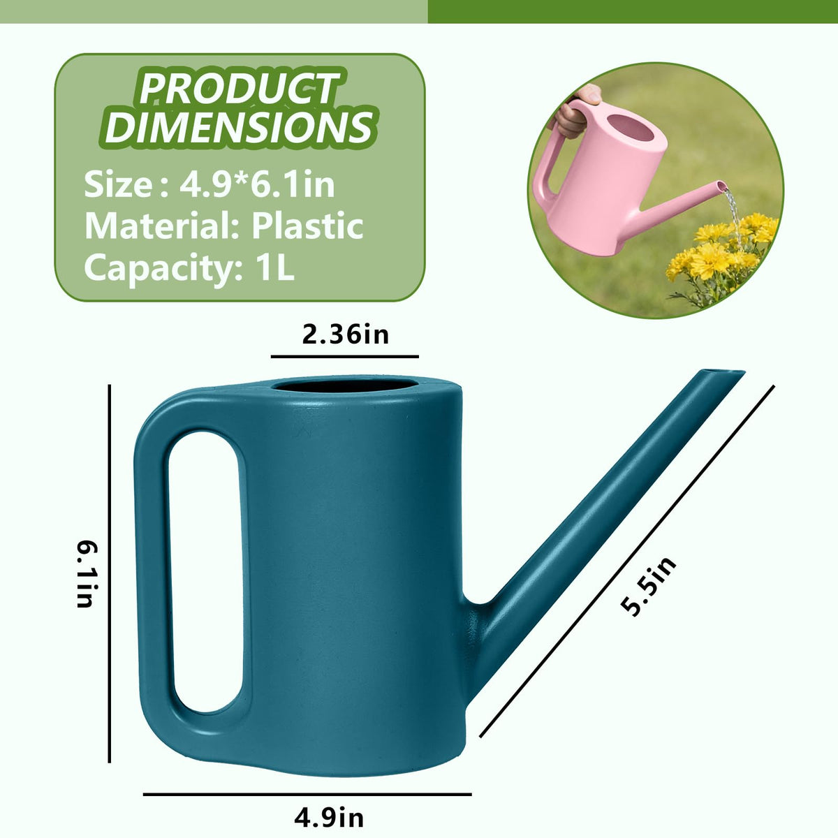 Close-up of VKPLITE 32oz capacity highlighting compact, easy-to-hold design