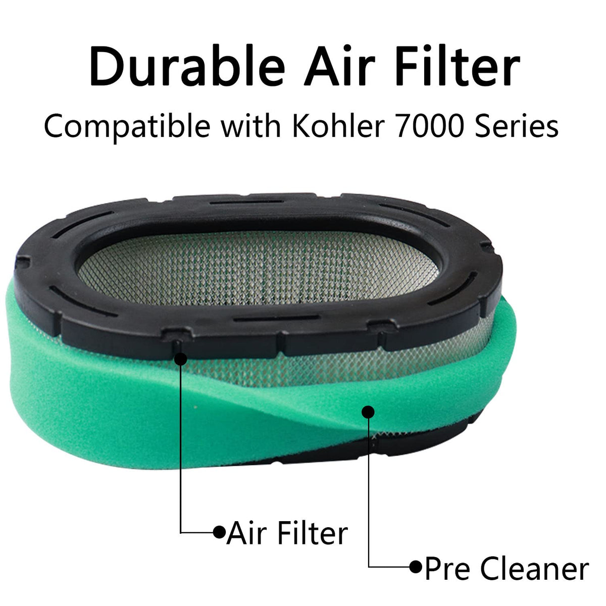 VKVXCLON OEM-design direct-fit air filter for MTD Cub Cadet compatibility