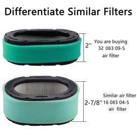 VKVXCLON pre-filter pair included for enhanced dust protection