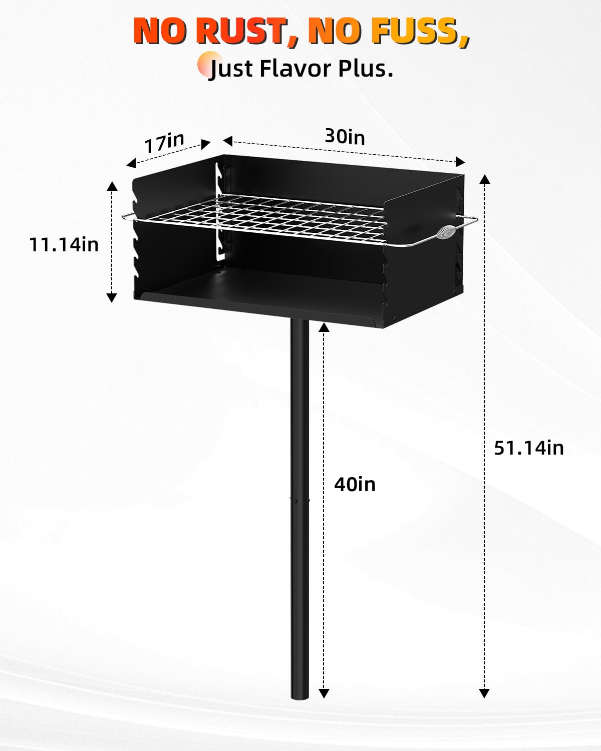 Vlaeng Charcoal Grill tilt grate demonstrates precise heat control.