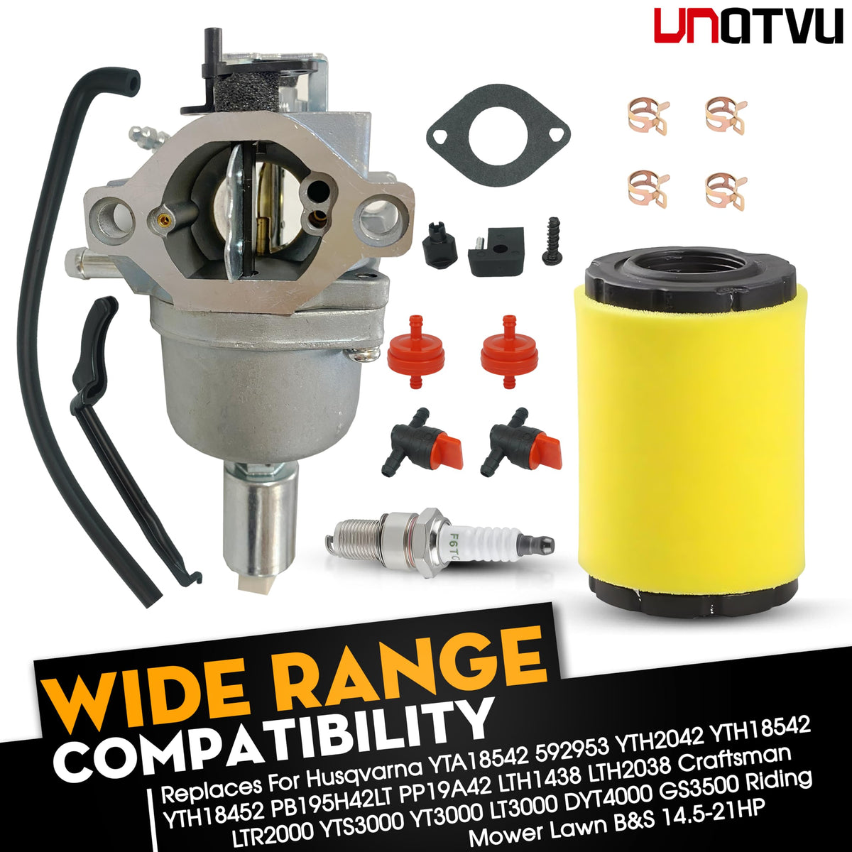 VNATVU Briggs Stratton IC carburetor detail for compatible engines