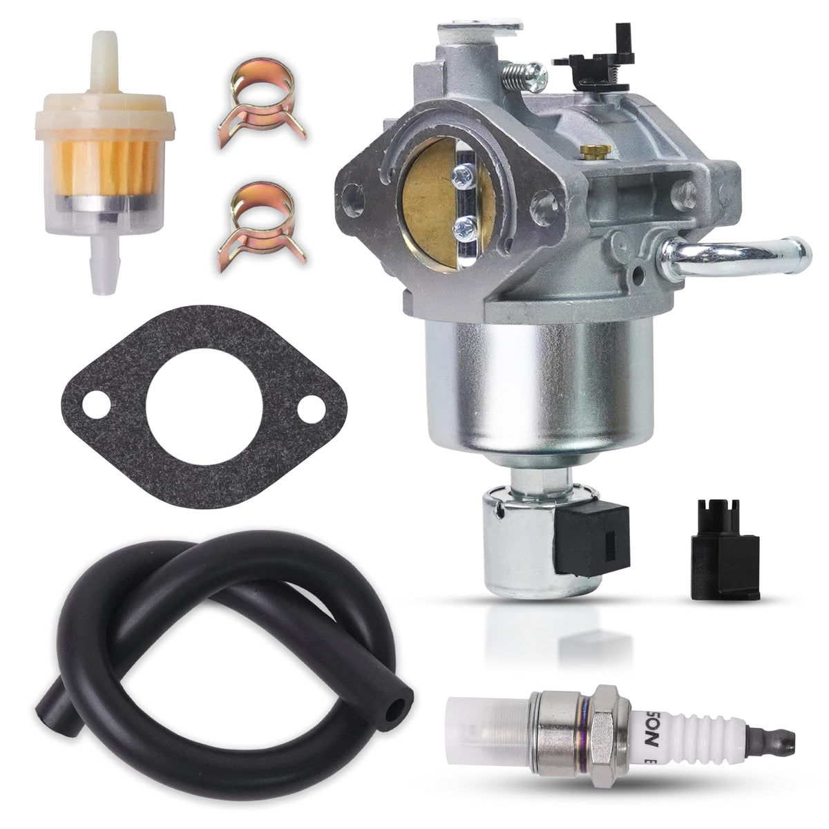 VNATVU carburetor front view for Briggs & Stratton engines, ready replacement for smoother starts