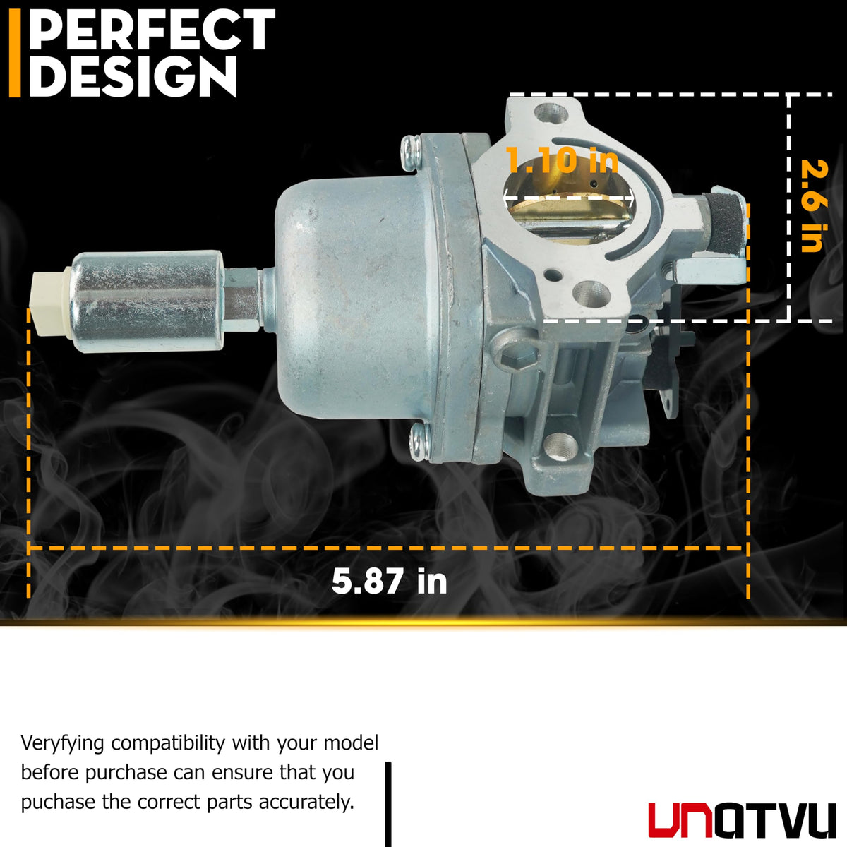 VNATVU carburetor packaging and included parts
