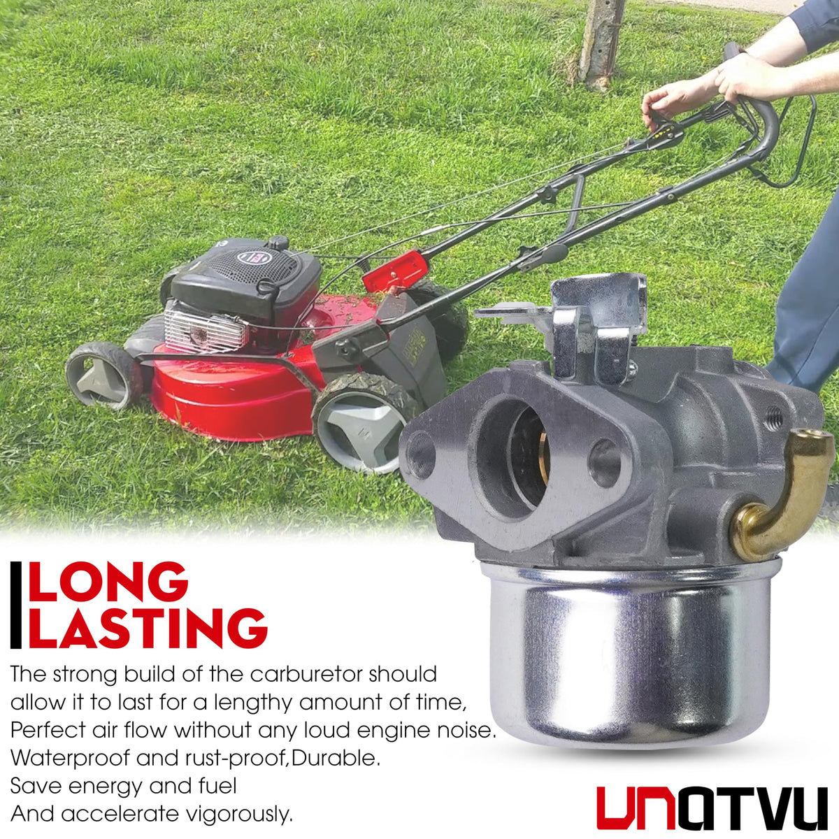 VNATVU fuel filter included helps cleaner fuel flow
