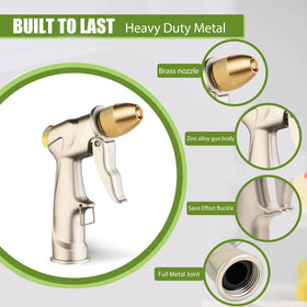 VNEIRSHAH adjustable spray modes for gentle watering to deep cleaning.