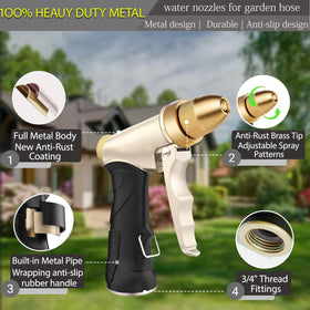 VNEIRSHAH adjustable spray pattern wheel for versatile watering and cleaning tasks