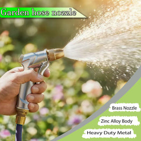 VNEIRSHAH brass nozzle and zinc alloy body deliver consistent high pressure.