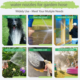 VNEIRSHAH rugged nozzle withstands outdoor use for years.