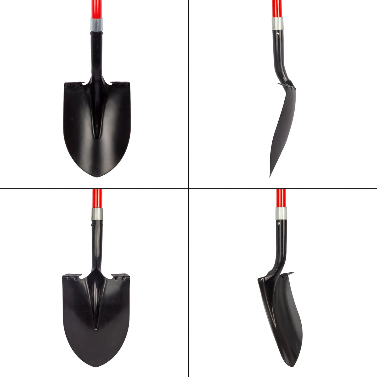 Easy digging in hard soil and gravel with VNIMTI shovel