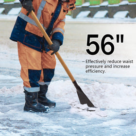 VNIMTI Ice Chopper close-up highlights strong, sharp blade ready for winter tasks.