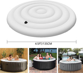 VniYors Coleman spa cover fits round models for seamless compatibility.