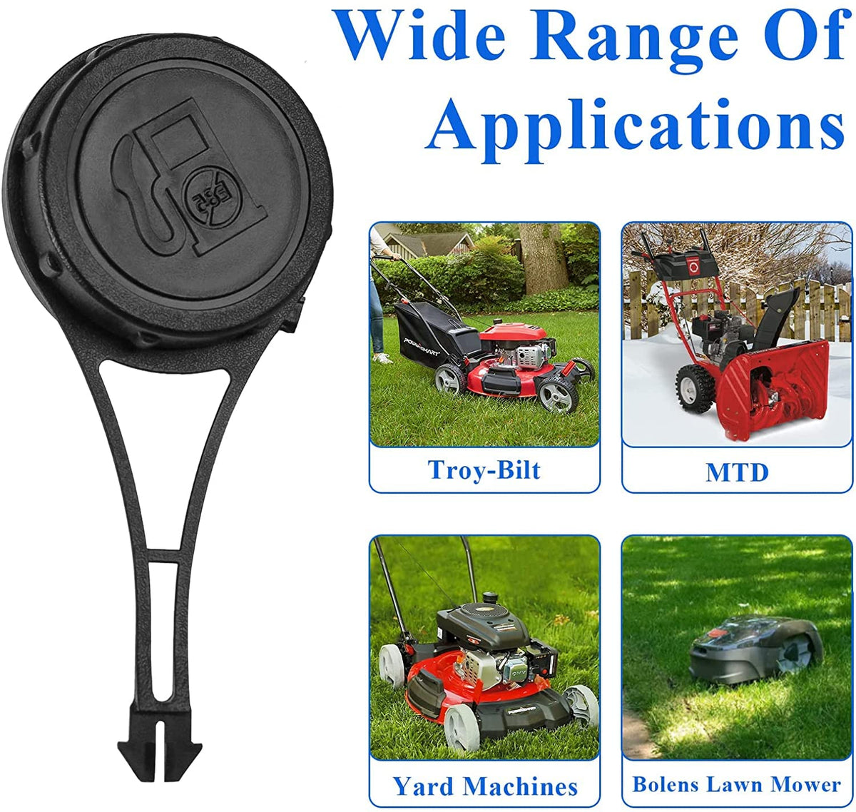 VOBRAMY quick-install fuel cap for lawn mowers