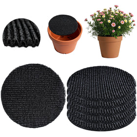 Voccos 3pcs 12-inch round drainage discs protect soil while ensuring clean drainage.