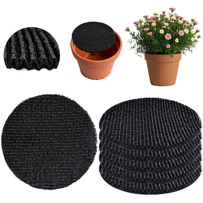 Voccos 3pcs 12-inch round drainage discs protect soil while ensuring clean drainage.