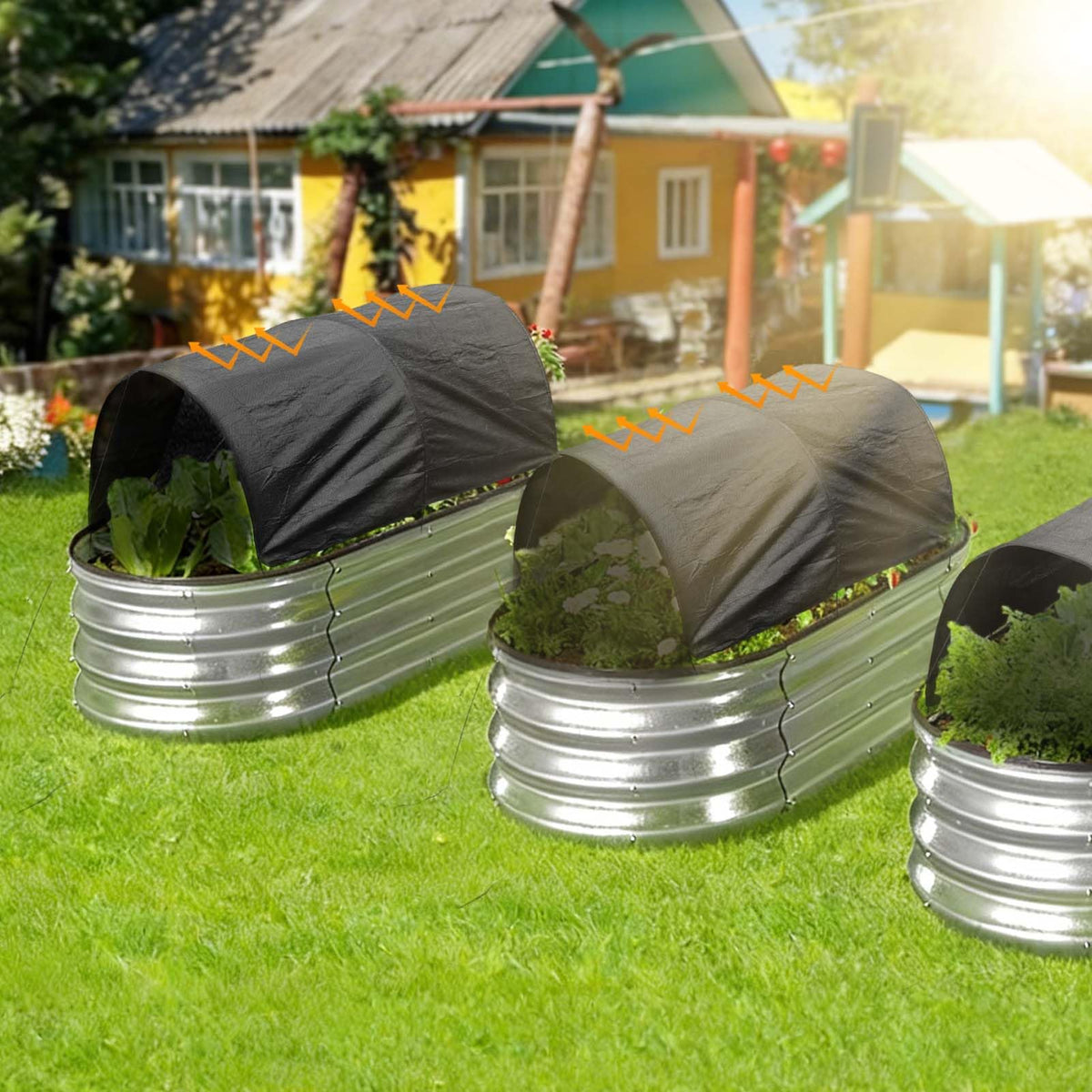 Voccos all season protection for vegetables, herbs and flowers