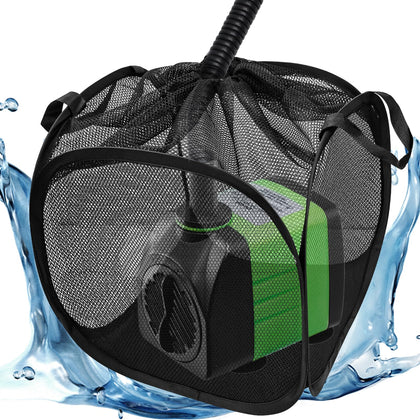 Voccos pop-up pond filter bag 10in offering quick setup and reliable pump protection