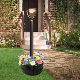 Voccos pot can hold stones or artificial flowers for decorative display.