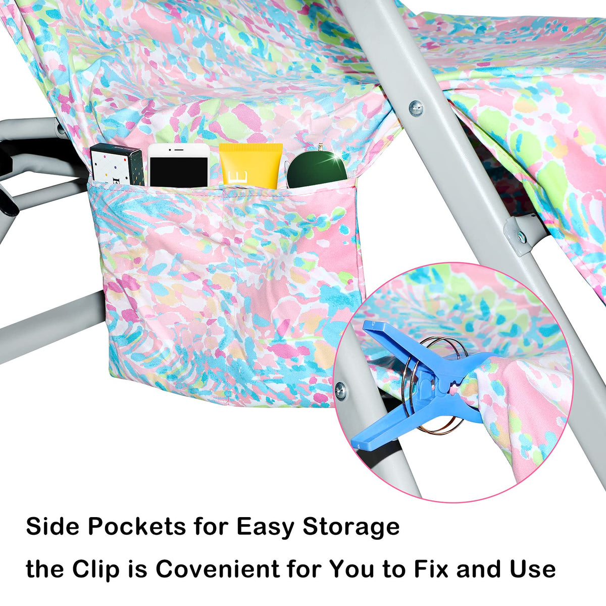 VOCOOL absorbent dual-function towel shields chair and absorbs moisture.