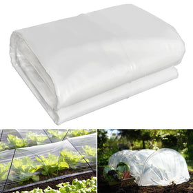Vocray floating row cover 6.5x33 ft shields crops while letting sunlight through.